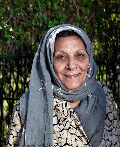 Amal (68), aus Bagdad. | Foto: Karin Wasner