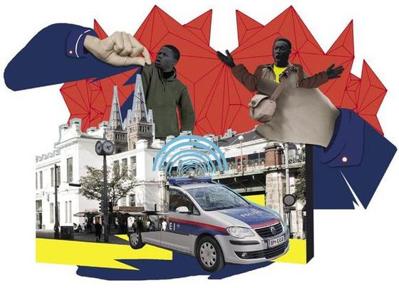 „Du hast gerade gar keine Rechte.“ Ein Beamter | Illustration: Eva Vasari